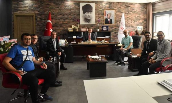 GENÇLİK VE SPOR İL MÜDÜRÜMÜZE ZİYARET